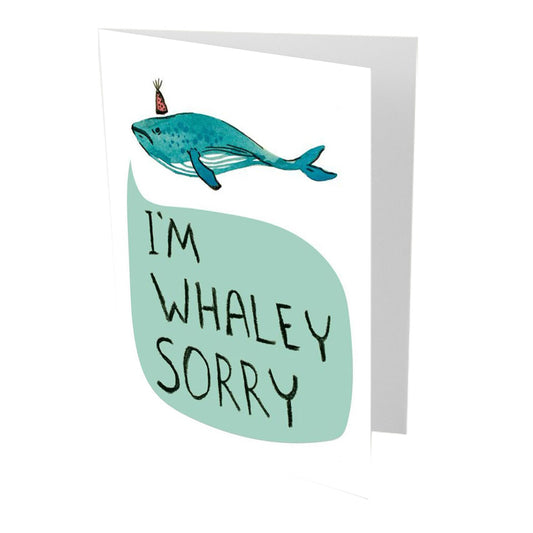 Im Whaley Sorry Card