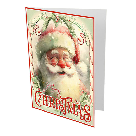 Santa Merry Christmas Card