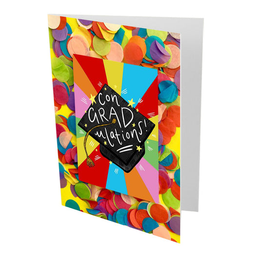 Con Grad Ulations Congratulations Card