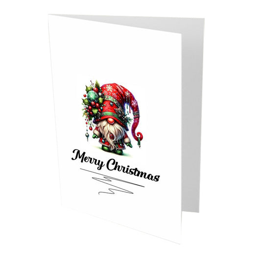 Gnome Merry Christmas Card