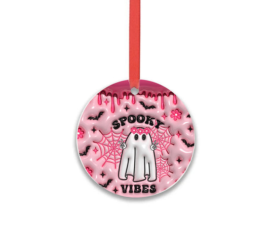 Spooky Vibes Halloween Hanging Charm