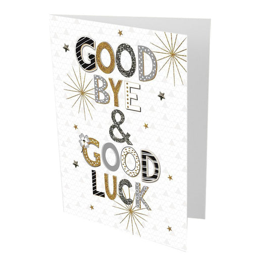 Goodbye and Good Luck Congratulations Card