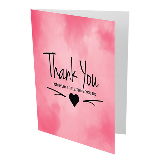 Thank You for Every Little Thing You Do Card