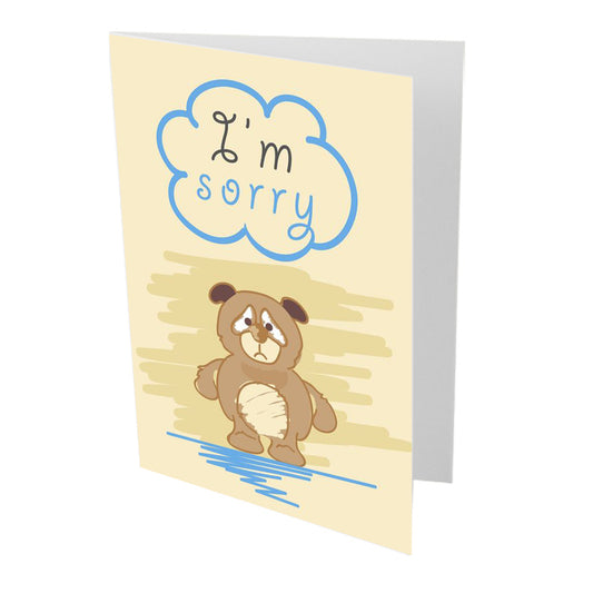 Bear Im Sorry Card