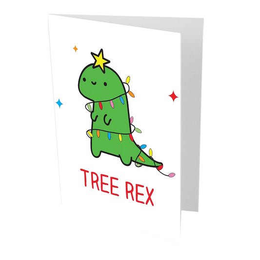 Tree Rex Christmas Card