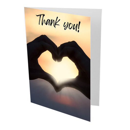 Heart Thank You Card