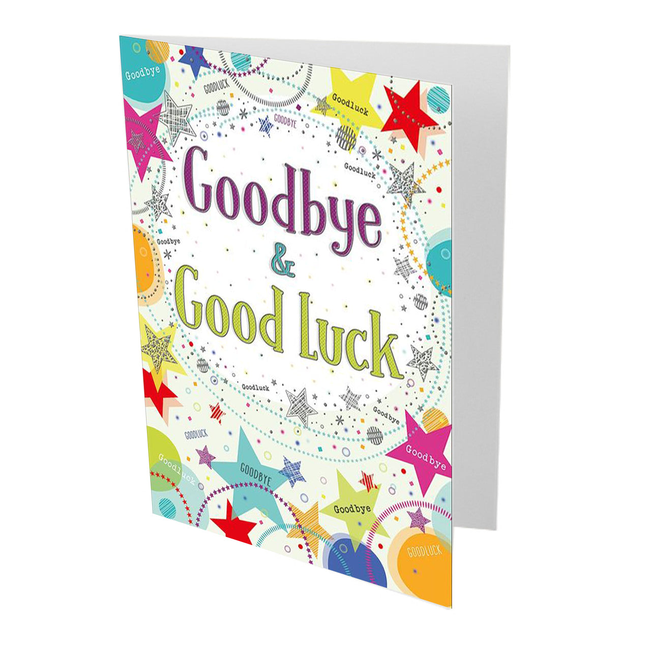 Goodbye and Good Luck Congratulations Card