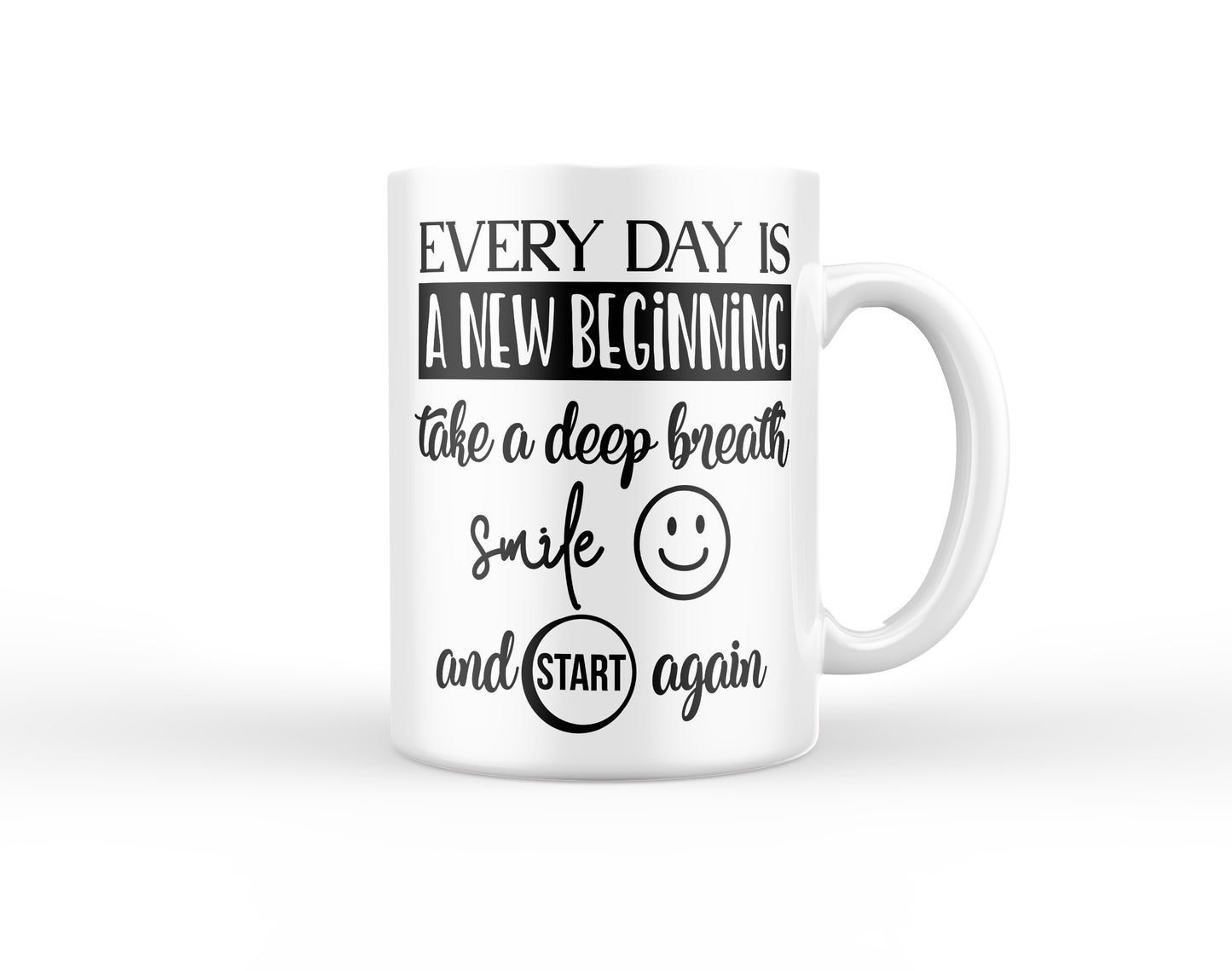 Every Day is a New Beginning Mug