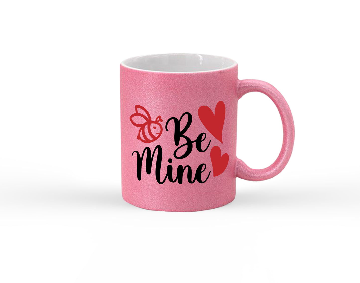 Be Mine Glitter Mug