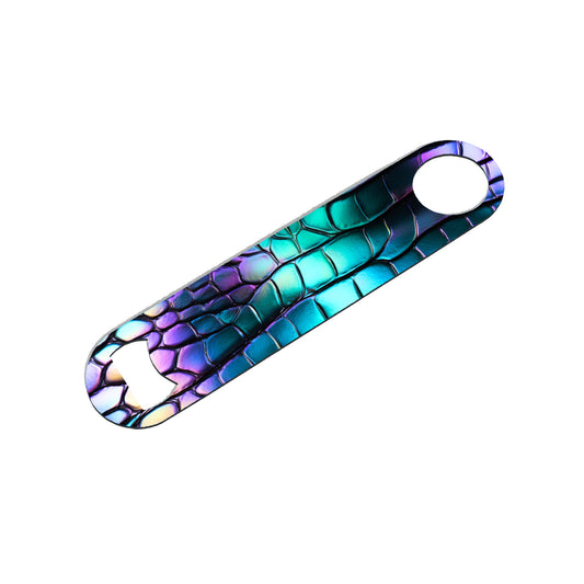 Colourful Pattern Metal Bottle Opener