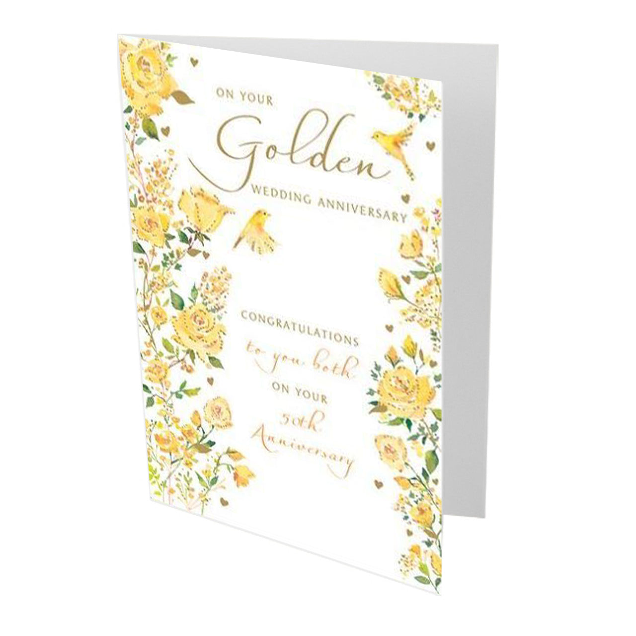 Golden Wedding Anniversary Card