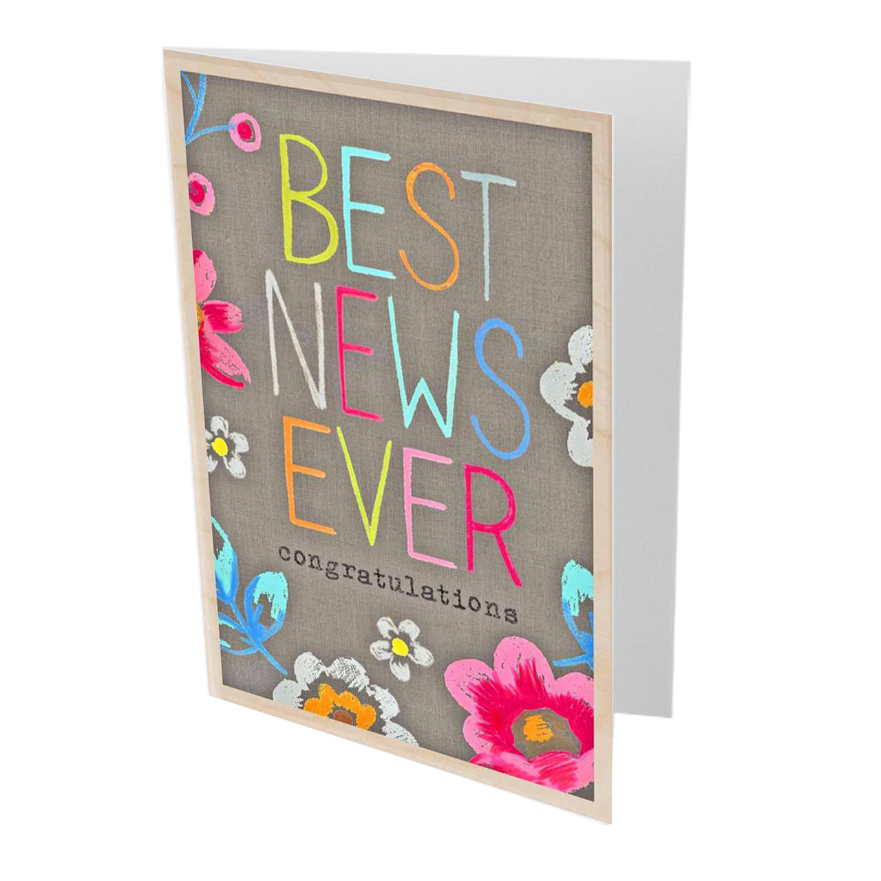 Best News Ever Congratulations Card