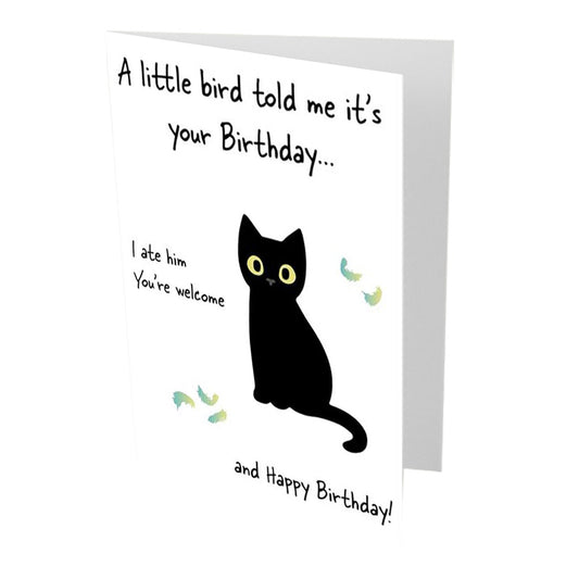 Little Bird Birthday Card