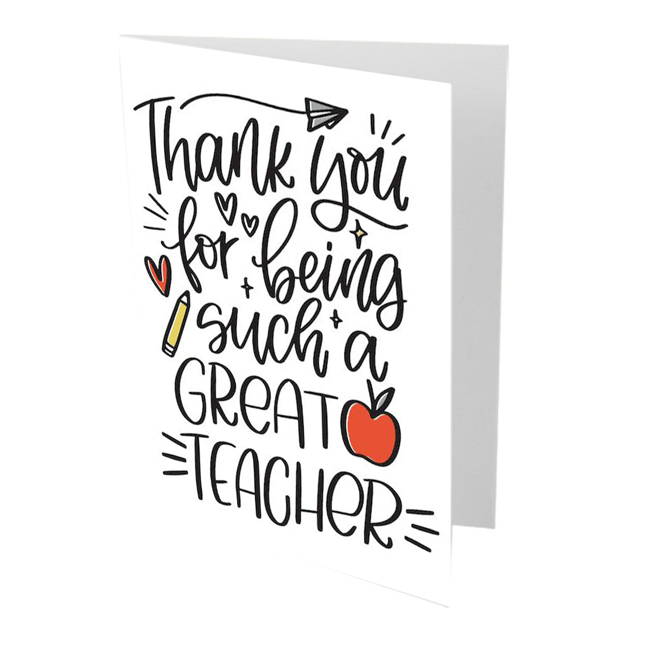 Great Teacher Thank You Card