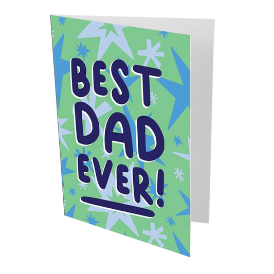 Best Dad Ever Fathers Day Card