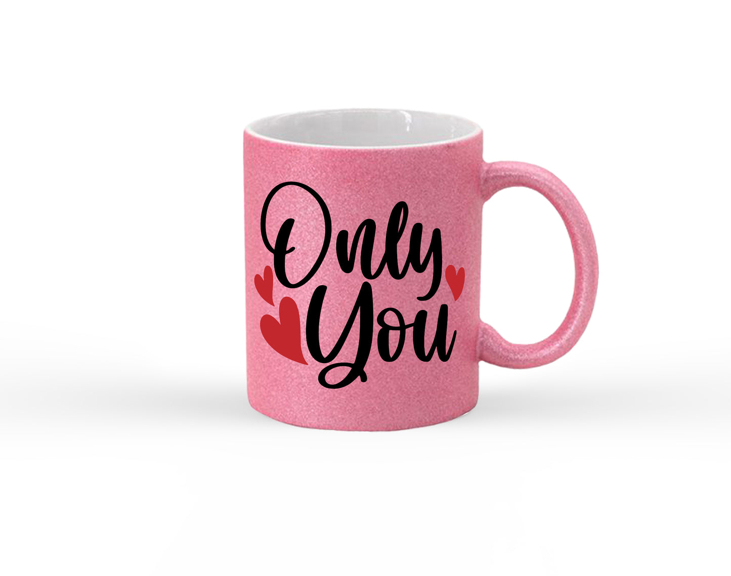 Only You Glitter Mug