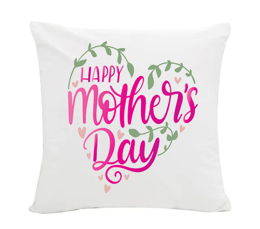 Happy Mothers Day Heart Soft Cushion