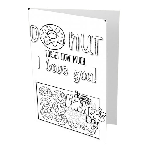 Donut Forget I Love You Fathers Day Card