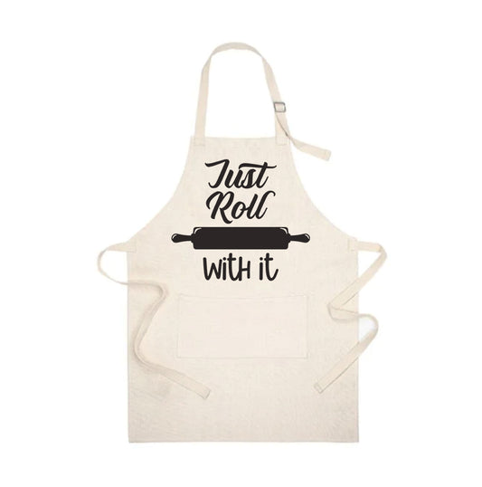 Just Roll With It Linen Apron