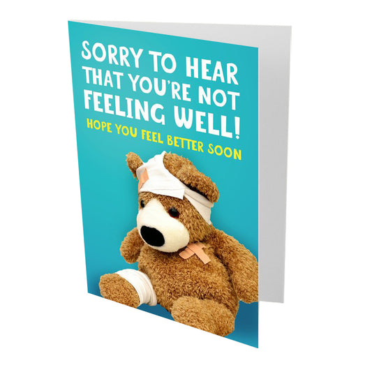 Hope You Feel Better Soon Sorry Card