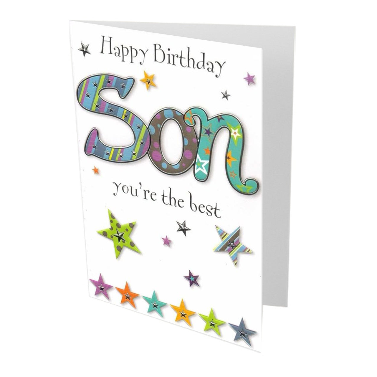 Son Happy Birthday Card