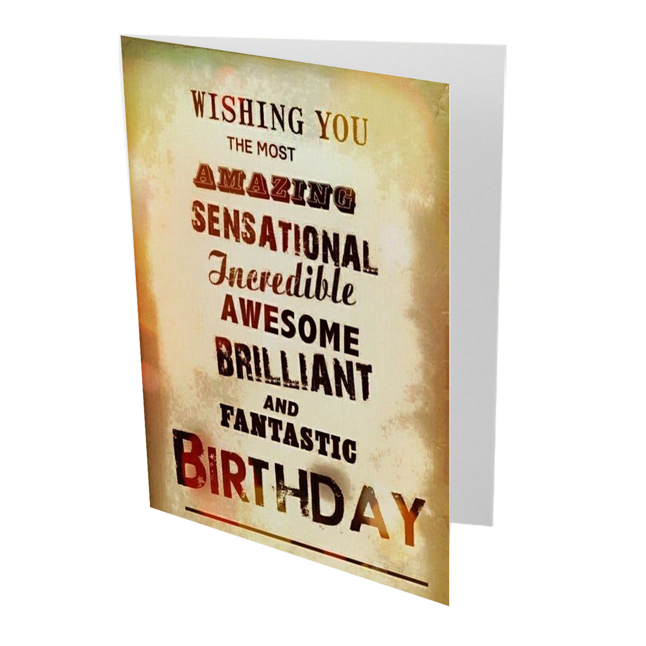 Amazing Fantastic Birthday Card