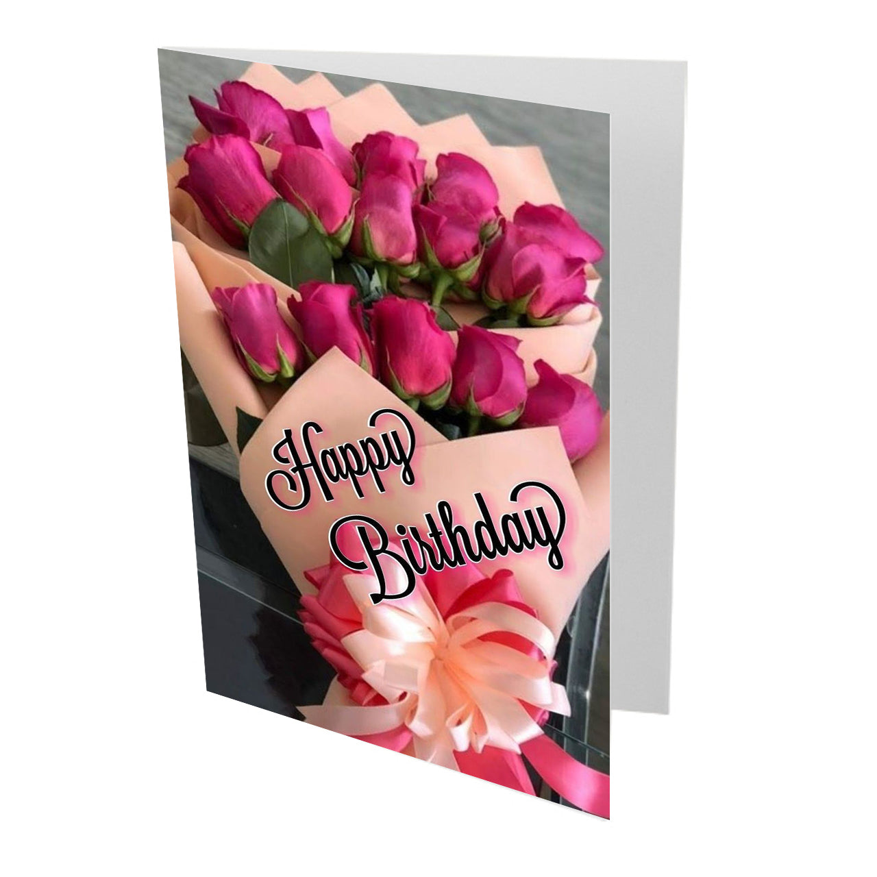 Roses Happy Birthday Card