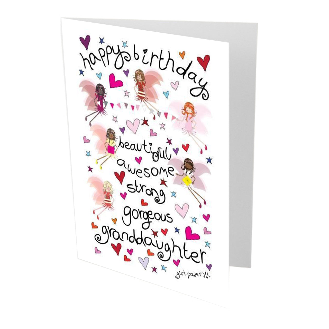 Granddaughter Happy Birthday Card