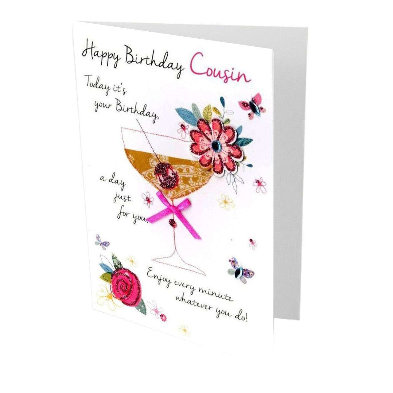 Cousin Happy Birthday Card