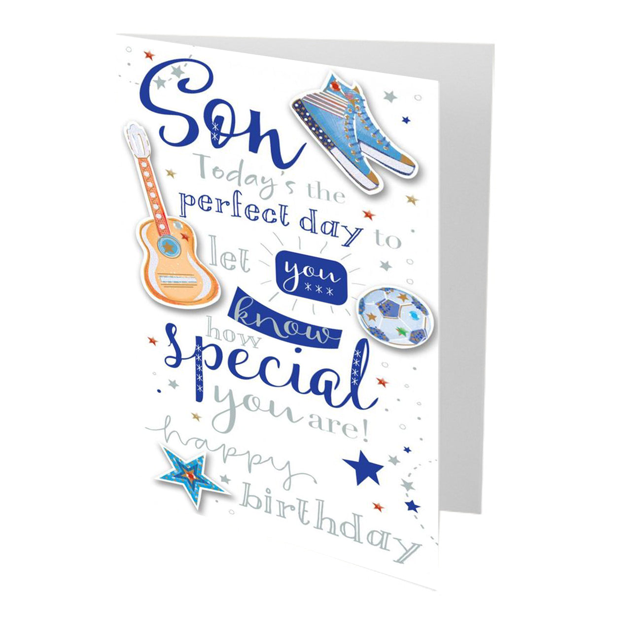 Son Happy Birthday Card