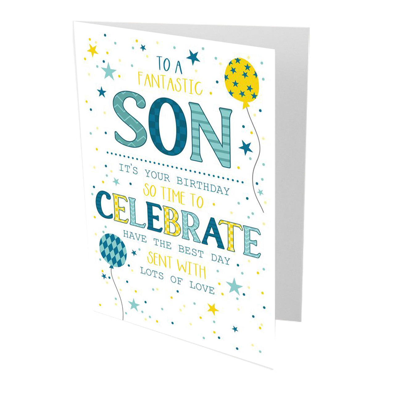 Son Happy Birthday Card