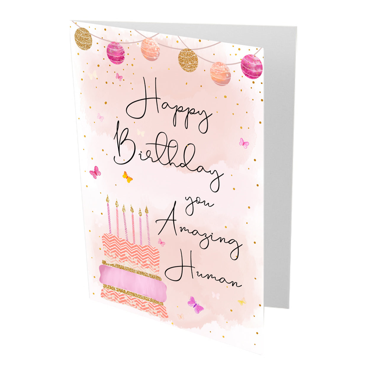 You Amazing Human Happy Birthday Card