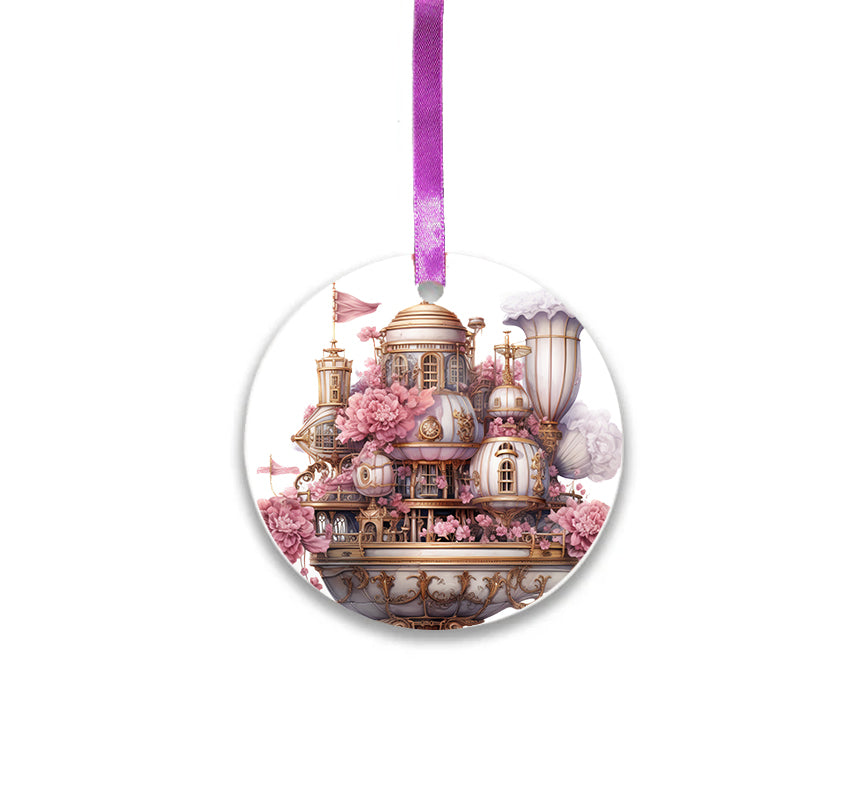 Steampunk Boat Hanging Charm