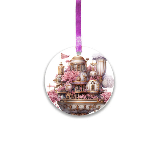 Steampunk Boat Hanging Charm