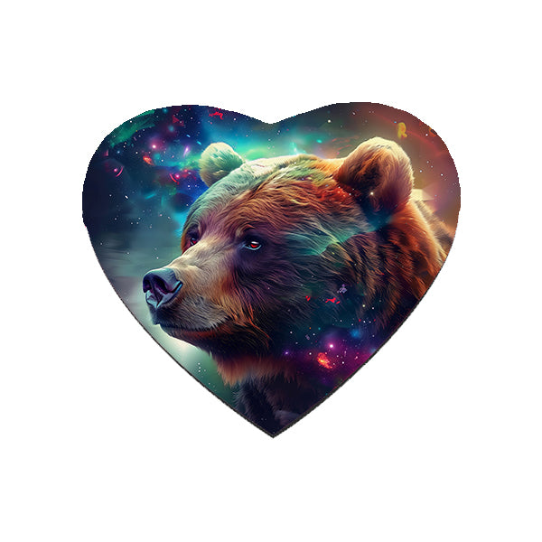 Galaxy Bear Mouse Mat