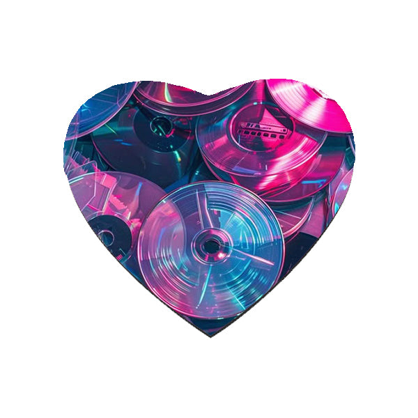 Colourful CDs Mouse Mat