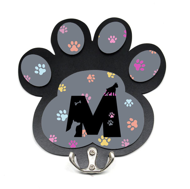 Letter M Dog Lead Hanger