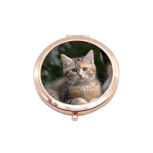 Compact Mirror Rose Gold Personalised