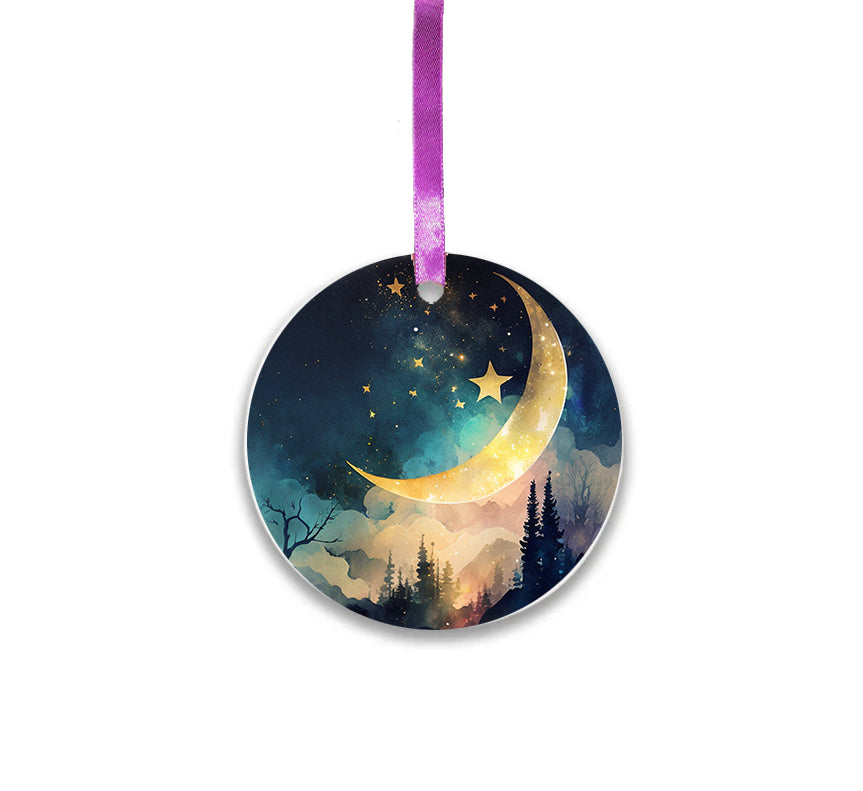 Moon Hanging Charm