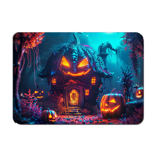 Pumpkin House Mouse Mat