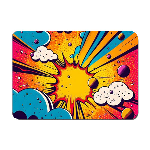 Comic Explosion Mouse Mat